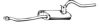 MAZDA 821840100C Middle Silencer